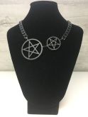 COLLANA RESTYLE (BLACK DOUBLE PENTACLE)
