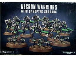 NECRON WARRIORS WITH CANOPTEK SCARABS