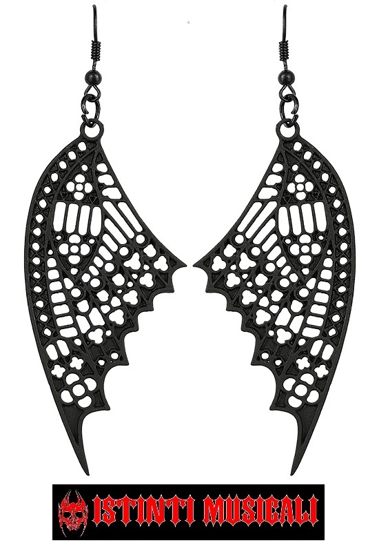 COPPIA ORECCHINI RESTYLE CATHEDRAL BUTTERFLY EARRINGS