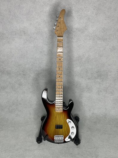 Chitarra in miniatura da collezione replica in legno - Cliff Williams - AC/DC