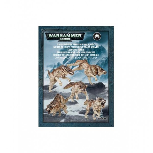 Warhammer 40000 miniature Space Wolves fenrisian wolf fantasy Workshop games 40k
