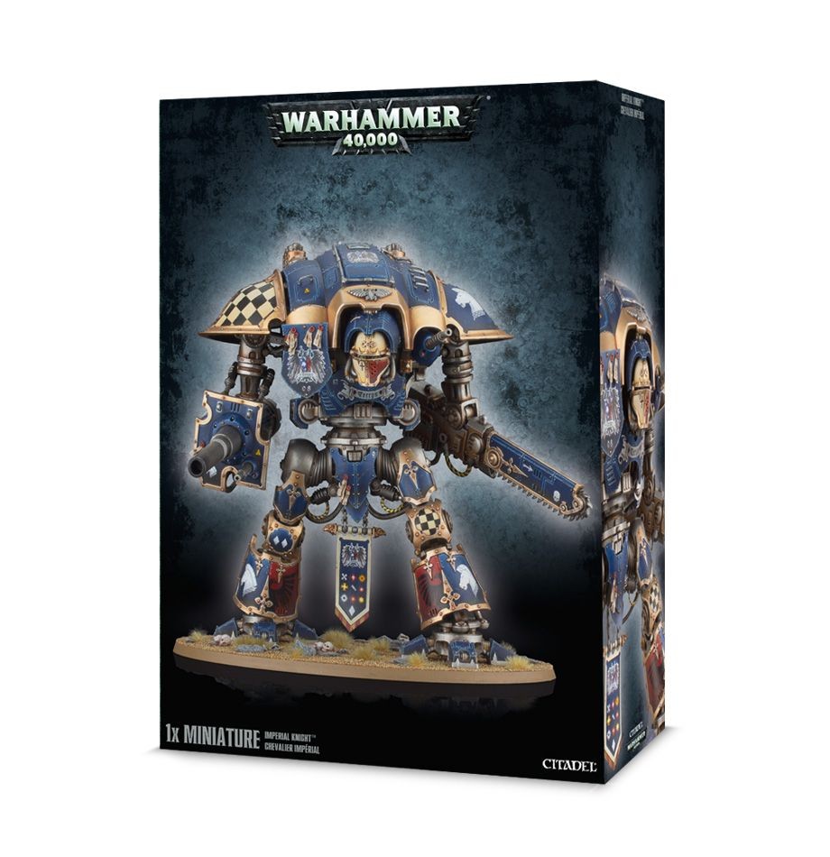 Warhammer 40000 miniature Imperial Knight Titan Cavaliere Imepriale fantasy Workshop 40k