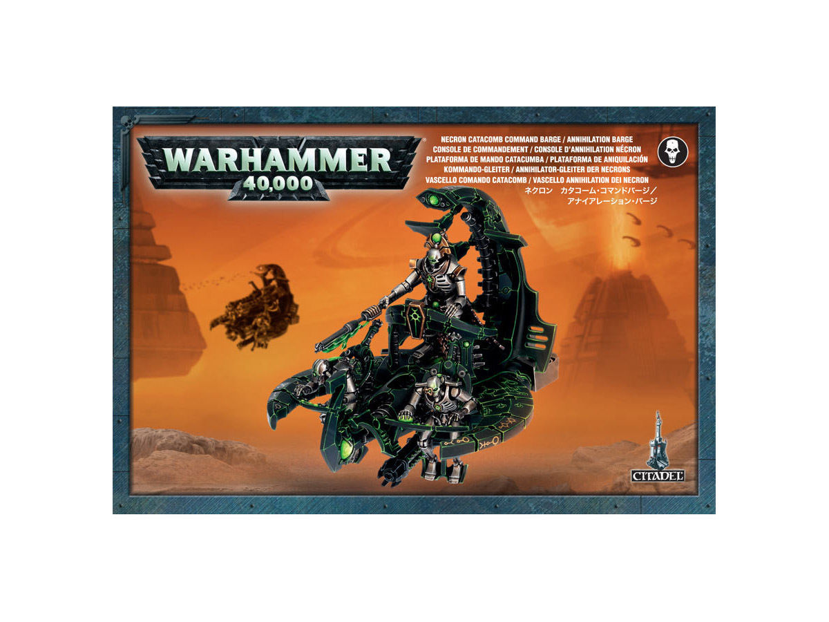 Necron Catacomb Command Barge/Annihilation Barge - Vascello comando Catacomb/Annihilation