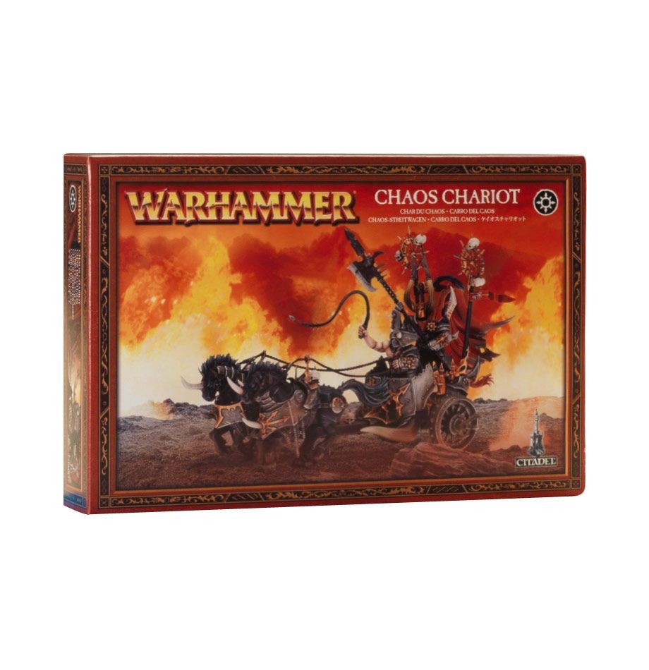 Warhammer 40k miniature Chaos Chariot fantasy Workshop games carro del caos