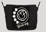 BORSA TRACOLLA IN TESSUTO BLINK 182 (LOGO)