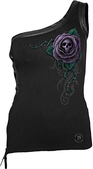 TOP ANNE STOKES POISON ROSE