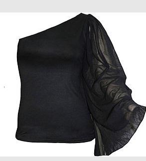SHOULDER BATWING TOP