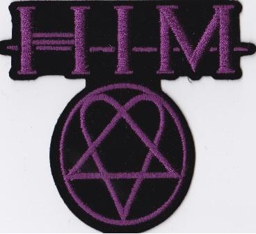 HIM SCRITTA CON LOGO