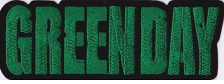 GREEN DAY SCRITTA VERDE