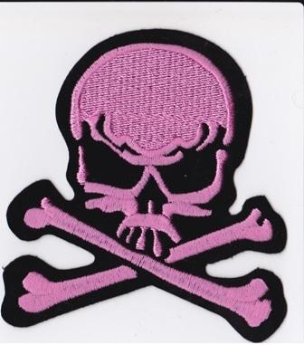 TESCHIO OSSA INCROCIATE ROSA