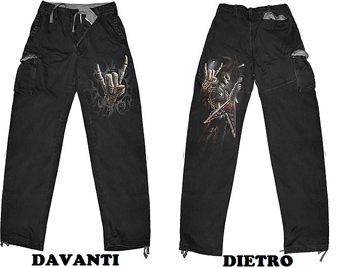 PANTALONI UOMO ROCK SALUTE SPIRAL