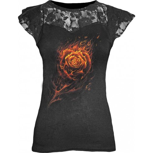TOP BURNING ROSE - SPIRAL