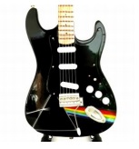Mini chitarra da collezione replica in legno - Pink Floyd - Tribute