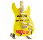 Mini chitarra da collezione replica in legno - Sex Pistols - Tribute