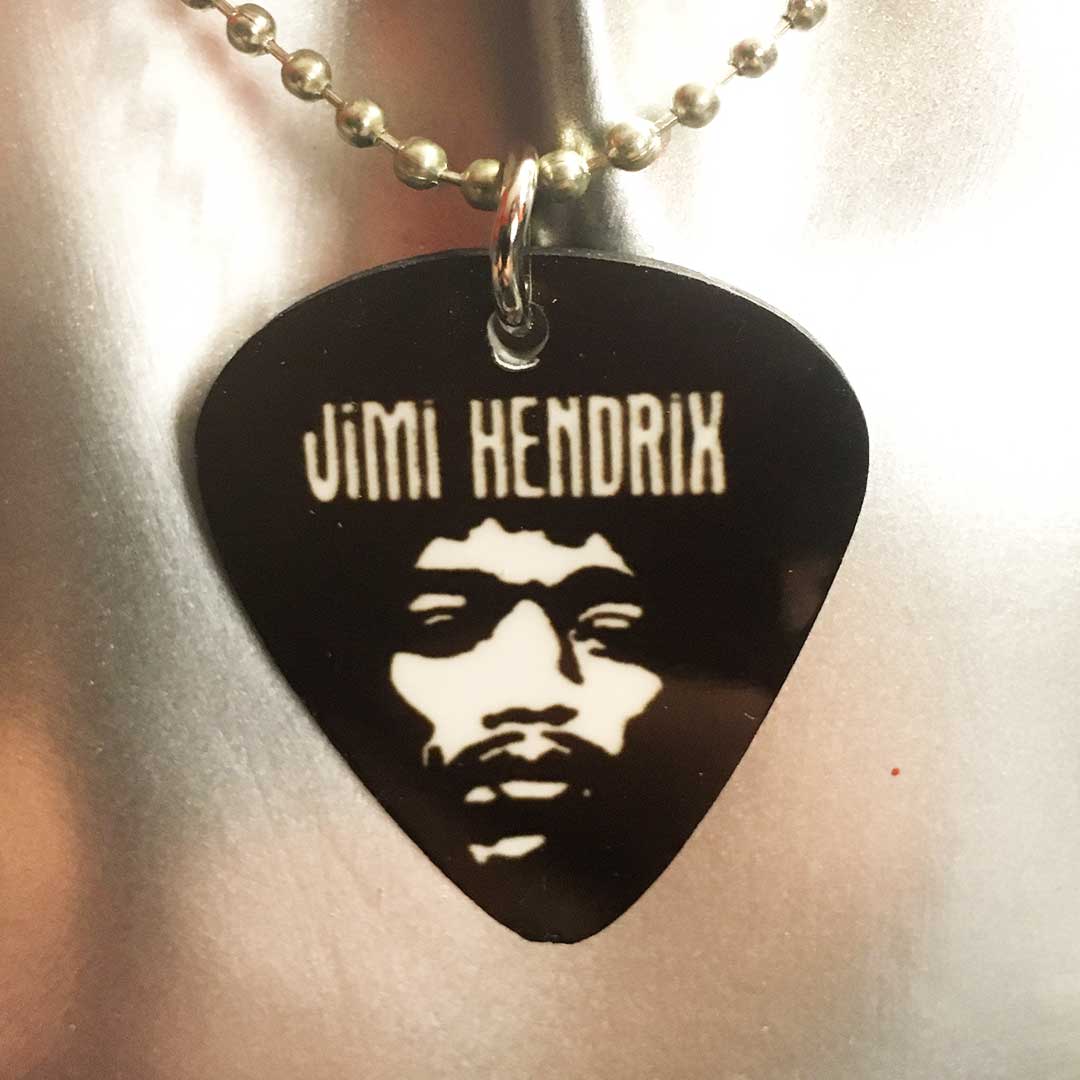 Collana Mod. Plettro Jimi Hendrix