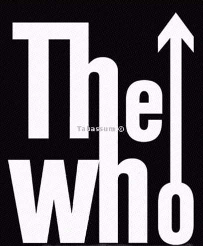 TOPPA-PATCH UFFICIALE THE WHO (LOGO)