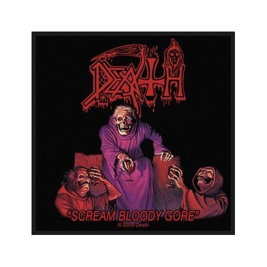 TOPPA-PATCH UFFICIALE DEATH (Scream Bloody Gore)
