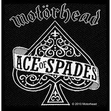 TOPPA-PATCH UFFICIALE MOTORHEAD (ACE OF SPADES)