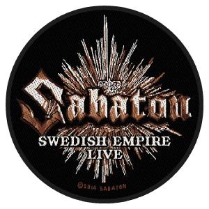 SABATON (Svedish empire live) TOPPA-PATCH