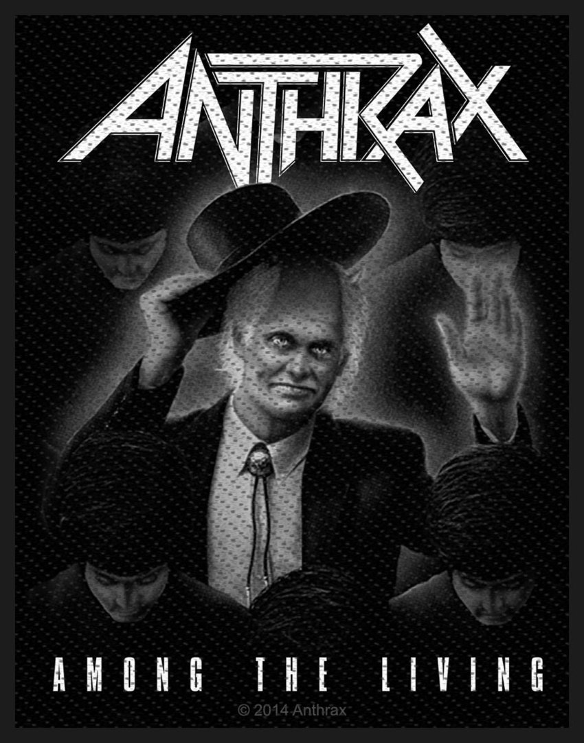 ANTHRAX ( Among the living) TOPPA-PATCH