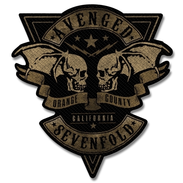 TOPPA-PATCH UFFICIALE AVENGED SEVENFOLD (ORANGE COUNTY)