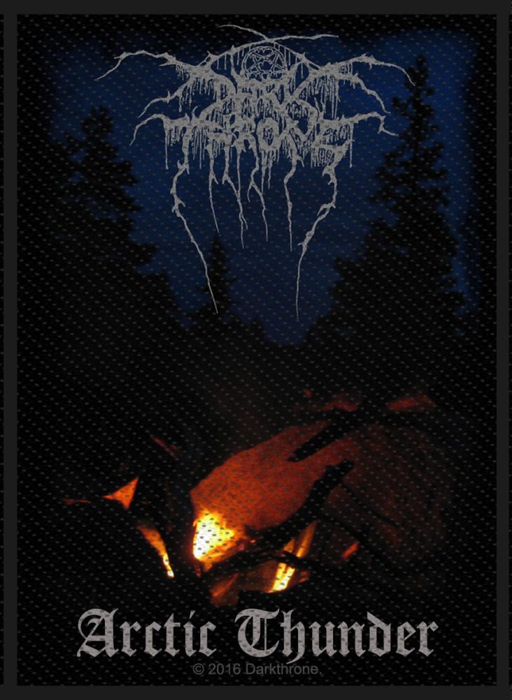 TOPPA-PATCH UFFICIALE DARKTHRONE (Arctic Thunder)