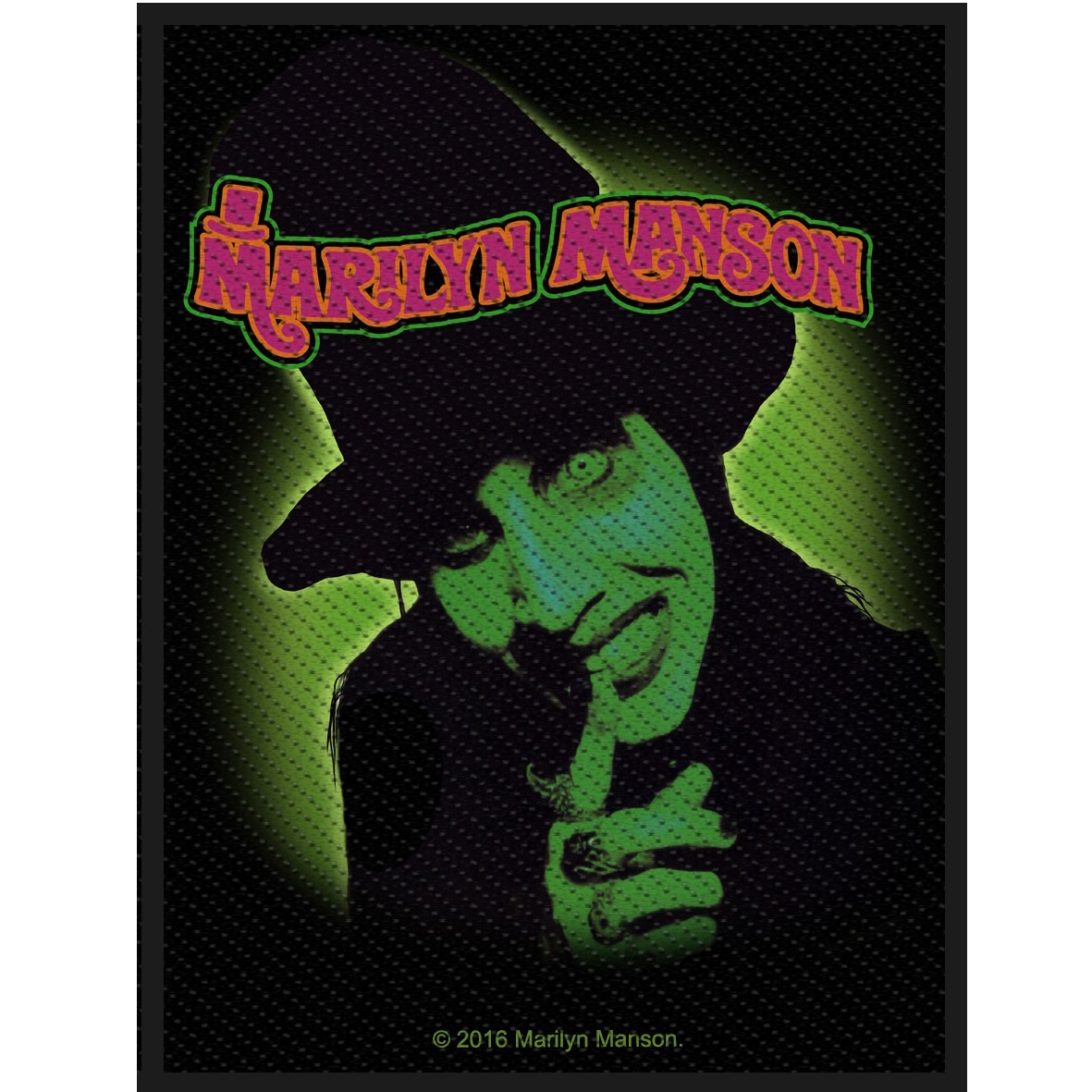 TOPPA-PATCH UFFICIALE MARILYN MANSON (Smells Like Children)