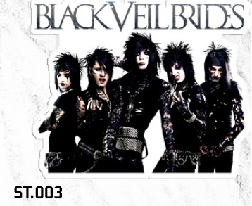 ADESIVO/STICKER - BLACK VEIL BRIDES (GROUP)