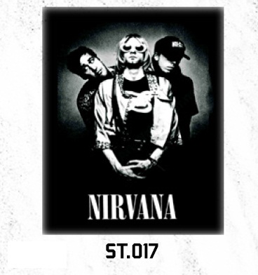 ADESIVO/STICKER - NIRVANA  (GROUP)