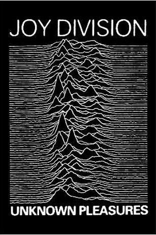 ADESIVO/STICKER - JOY DIVISION (UNKNOWN PLEASURES)