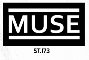 ADESIVO/STICKER - MUSE  ( LOGO )