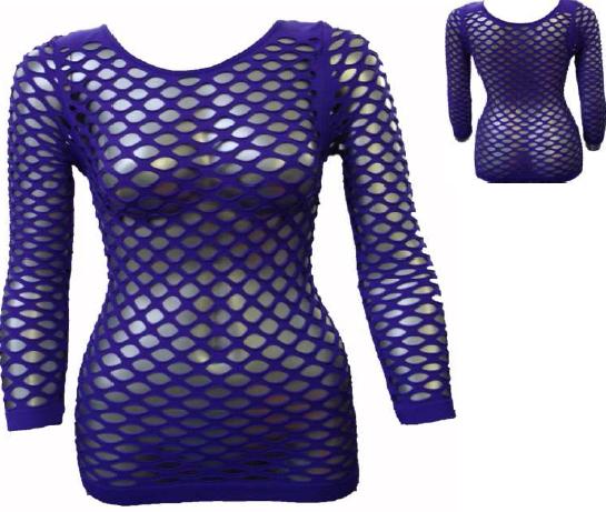 TOP A RETE VIOLA POIZEN