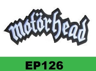 TOPPA RICAMATA MOTORHEAD (SCRITTA )