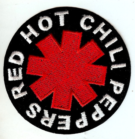 TOPPA RICAMATA RED HOT CHILI PEPPERS(LOGO)
