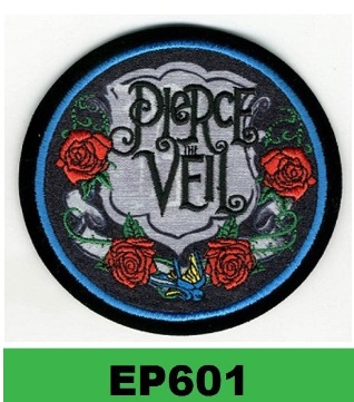 TOPPA RICAMATA PIERCE THE VEIL (LOGO)