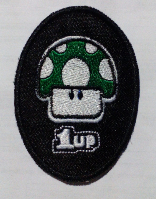 TOPPA RICAMATA SUPER MARIO