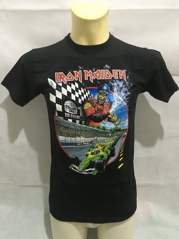 T-SHIRT IRON MAIDEN - AUTODROMO SAO PAOLO