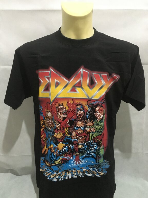 T-SHIRT EDGUY - SUPERHEROES