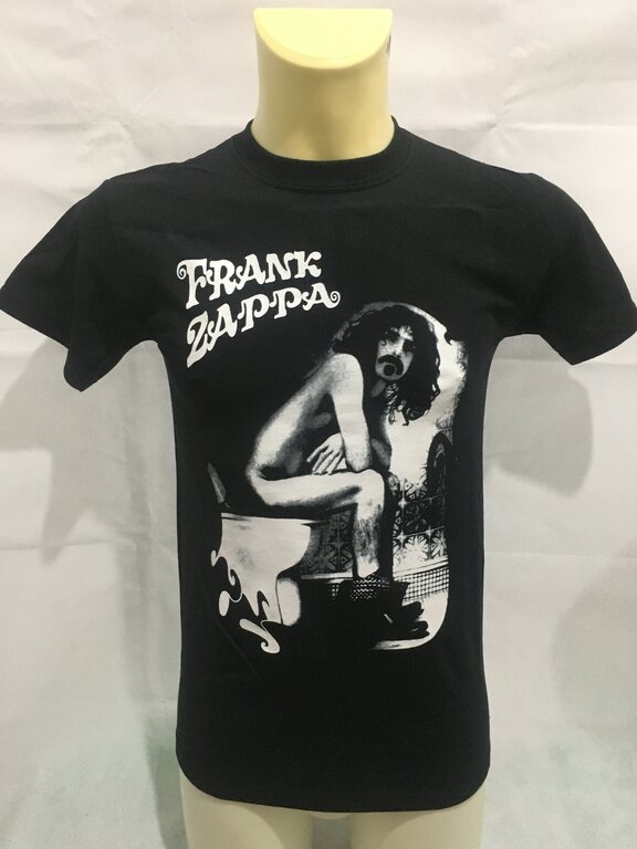 T-SHIRT FRANK ZAPPA - SULLA TAZZA CON SCRITTA IN ALTO