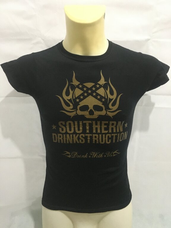 T-SHIRT SOUTHERN DRINKSTRUCTION - DRINK WITH US