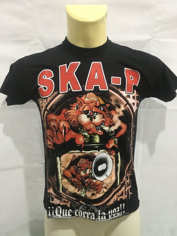 T-SHIRT SKA-P - QUE CORRA LA VOZ