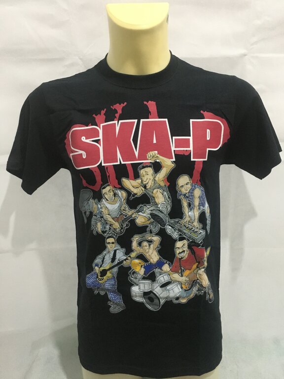 T-SHIRT SKA-P - GRUPPO MOD CARTONI ANIMATI