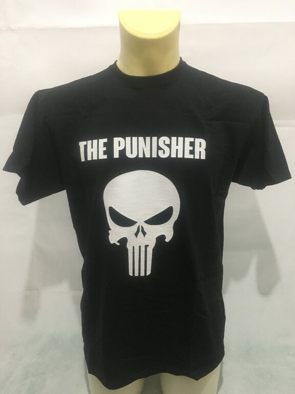 T-SHIRT THE PUNISHER - FILM DOPPIA STAMPA