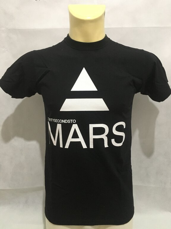 T-SHIRT THIRTY SECONDS TO MARS - LOGO TRIADE