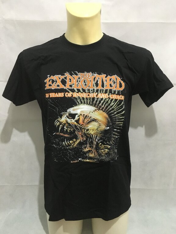 T-SHIRT EXPLOITED - 25 YEARS OF ANARCHY