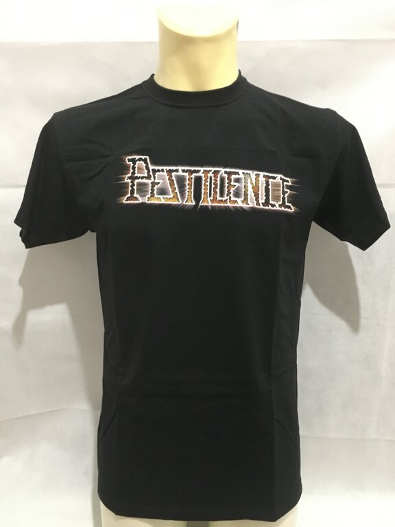 T-SHIRT PESTILENCE - LOGO SCRITTA