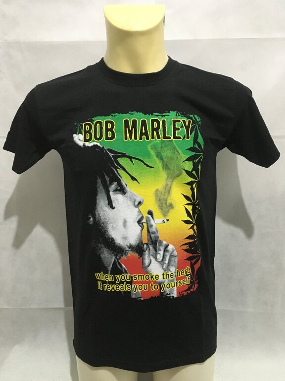 T-SHIRT BOB MARLEY - SMOKE