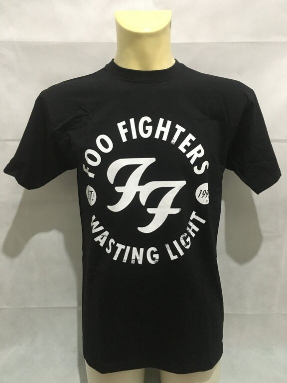 T-SHIRT FOO FIGHTERS - WASTING LIGHT LOGO