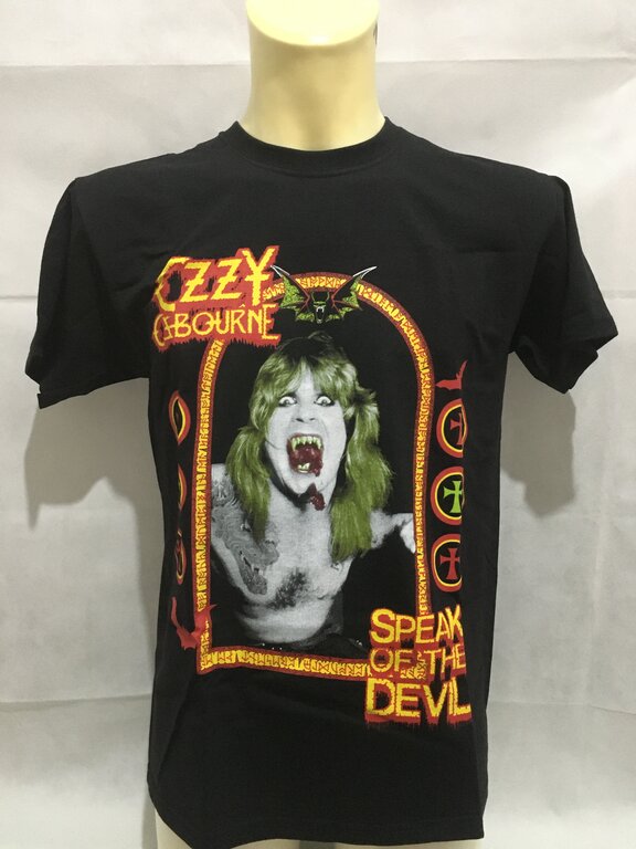 T-SHIRT OZZY OSBOURNE - SPEAK OF THE DEVIL