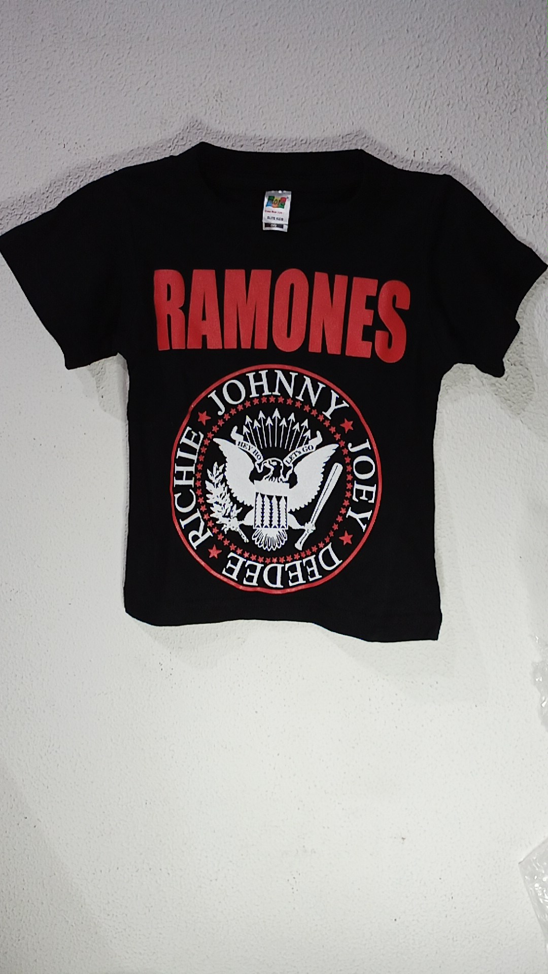 T-SHIRT RAMONES (LOGO) BAMBINO 2/4 ANNI